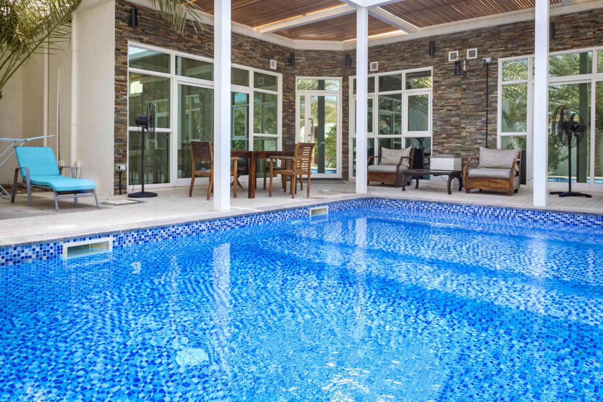 Dar 66 Pool Chalets With Jacuzzi Ras al-Khaimah Bagian luar foto